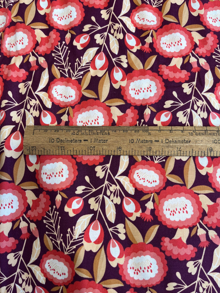 Ruby Star Society Fabric Glory Floral - Megan Carter - Cotton and Steel