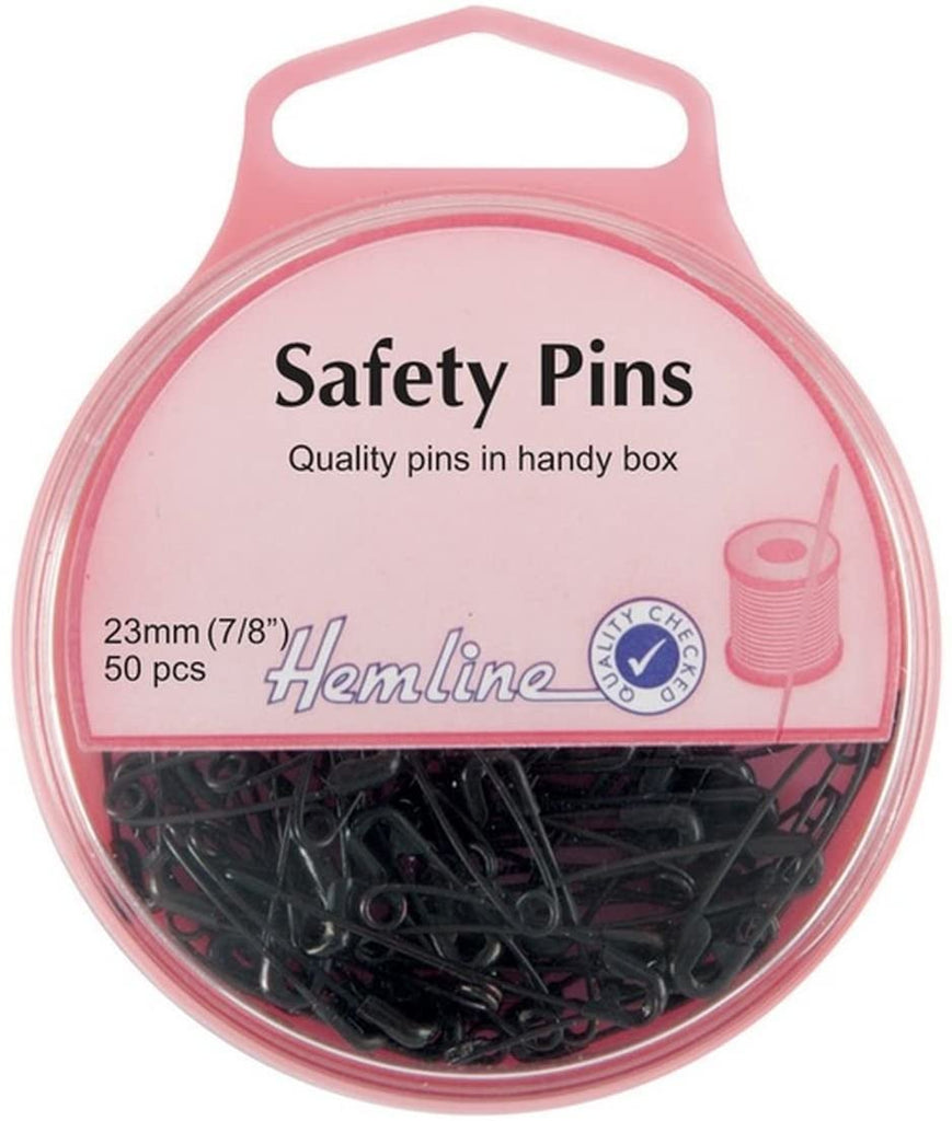 Safety Pins - 23mm, approx 50pcs - The Eternal Maker - UK Fabric Shop