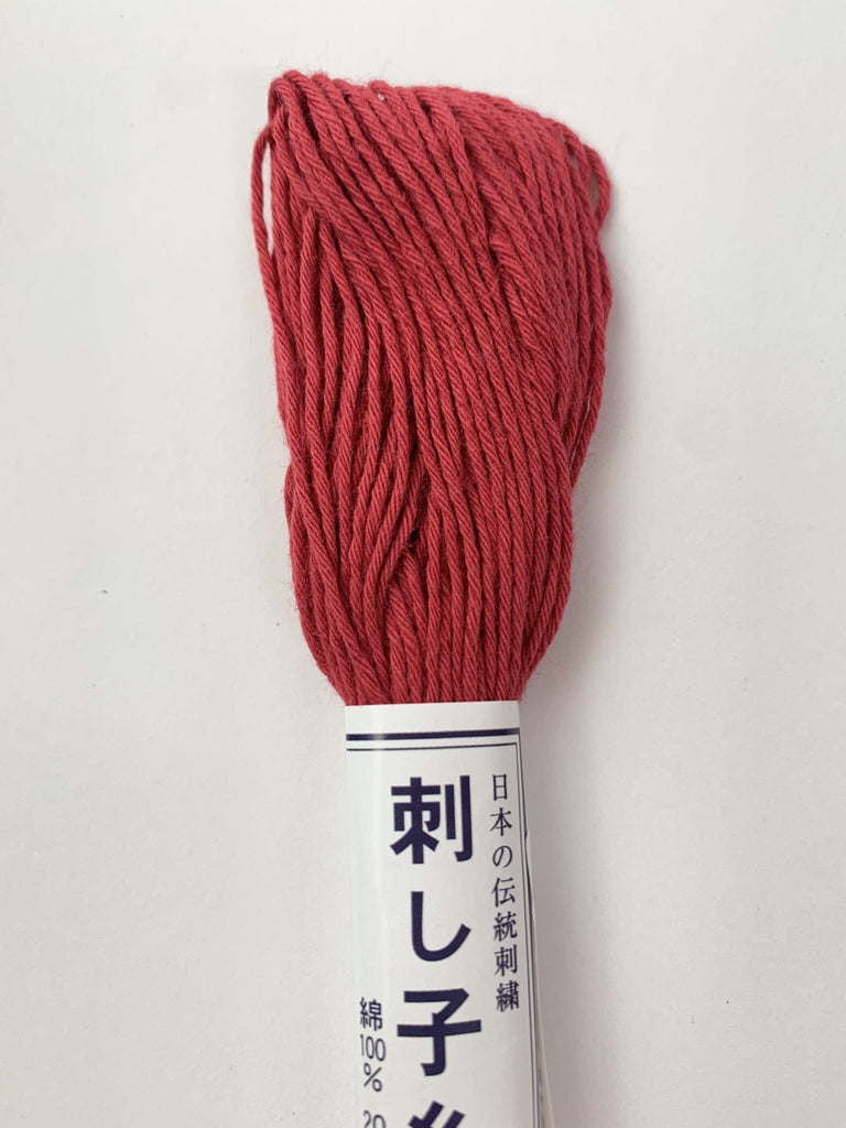 Sashiko Thread - Red 12 - The Eternal Maker - UK Fabric Shop