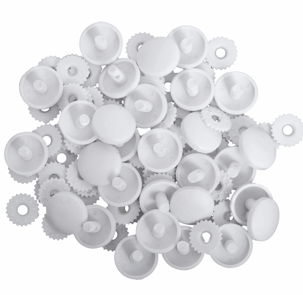 Self Cover Buttons - Plastic - The Eternal Maker - UK Fabric Shop