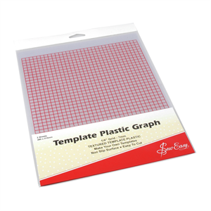 Sew Easy Haberdashery Template Plastic Graph (2 Pack)