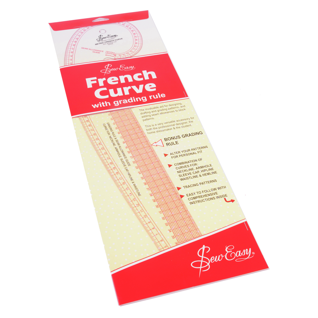 Sew Easy Rulers & Measures Metric French Curve