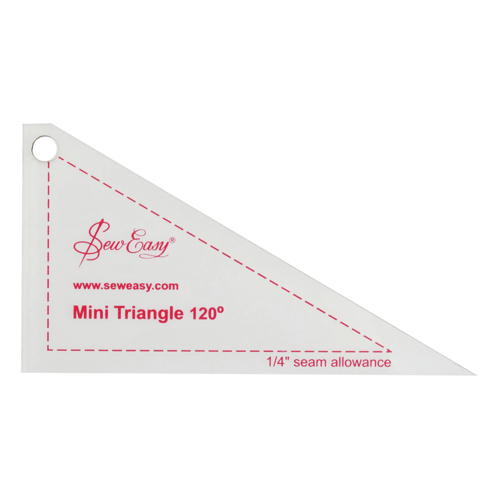 Sew Easy Rulers & Measures Mini 120 Degree Triangle Template