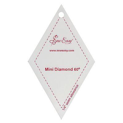 Sew Easy Rulers & Measures Mini 60 Degree Diamond Template