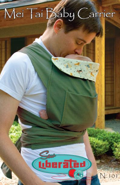Sew Liberated Accessory Patterns Mei Tai Baby Carrier - Sew Liberated - Digital Download PDF Sewing Pattern