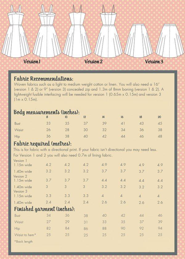 Sew Over It Dress Patterns Rosie Dress - Sew Over It Patterns