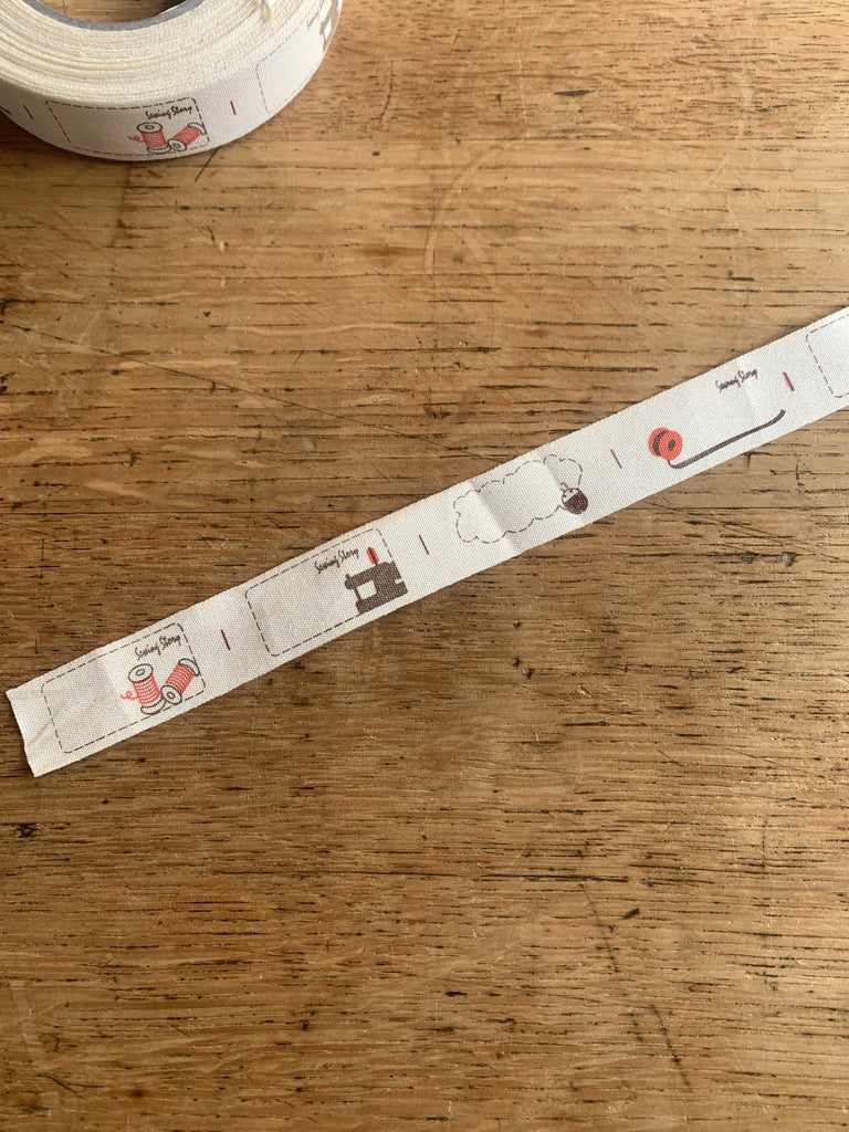 Sewing Story Name Labels x 4 designs - The Eternal Maker - UK Fabric Shop