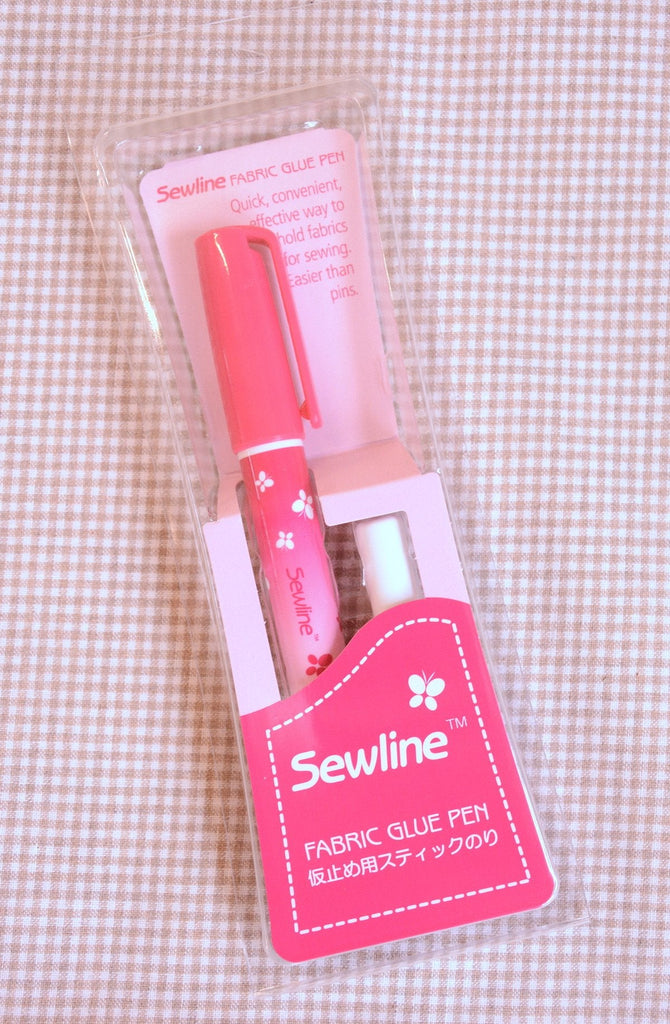 Sewline Fabric Glue Pen with refill - The Eternal Maker - UK Fabric Shop