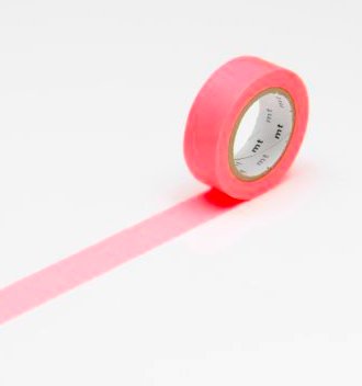 Shocking Red - Washi Tape - mt Making Tape - The Eternal Maker - UK Fabric Shop