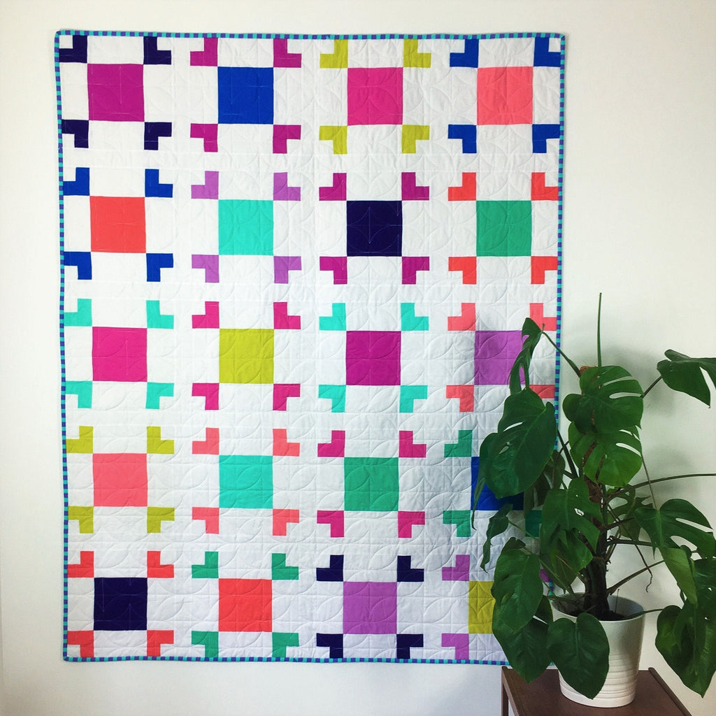 Square Love Quilt - Pattern by Lou Orth - Digital Sewing Pattern - The Eternal Maker - UK Fabric Shop