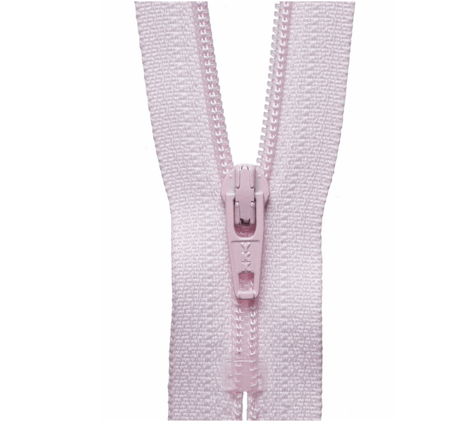 Standard Zip - 20cm/ 8" - Light Pink 512 - The Eternal Maker - UK Fabric Shop