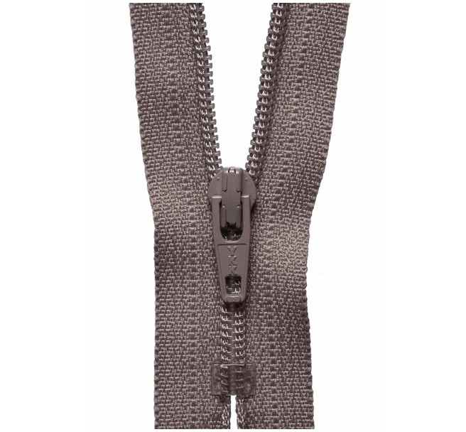 Standard Zip - 20cm/ 8" - Mink 327 - The Eternal Maker - UK Fabric Shop