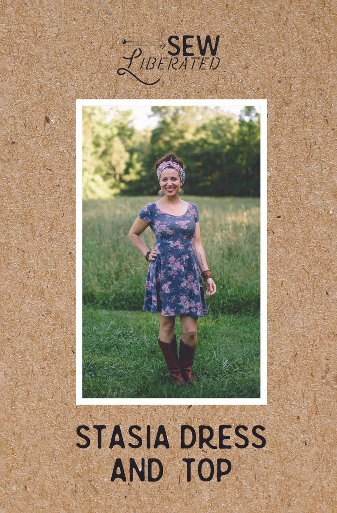 Stasia Dress - Sew Liberated - Digital Download PDF Sewing Pattern - The Eternal Maker - UK Fabric Shop