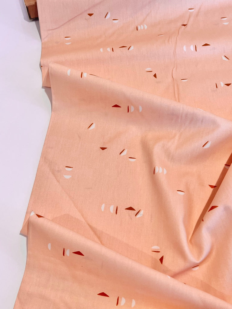 Stencilled Blush - TerraKotta - Art Gallery Fabrics - The Eternal Maker - UK Fabric Shop