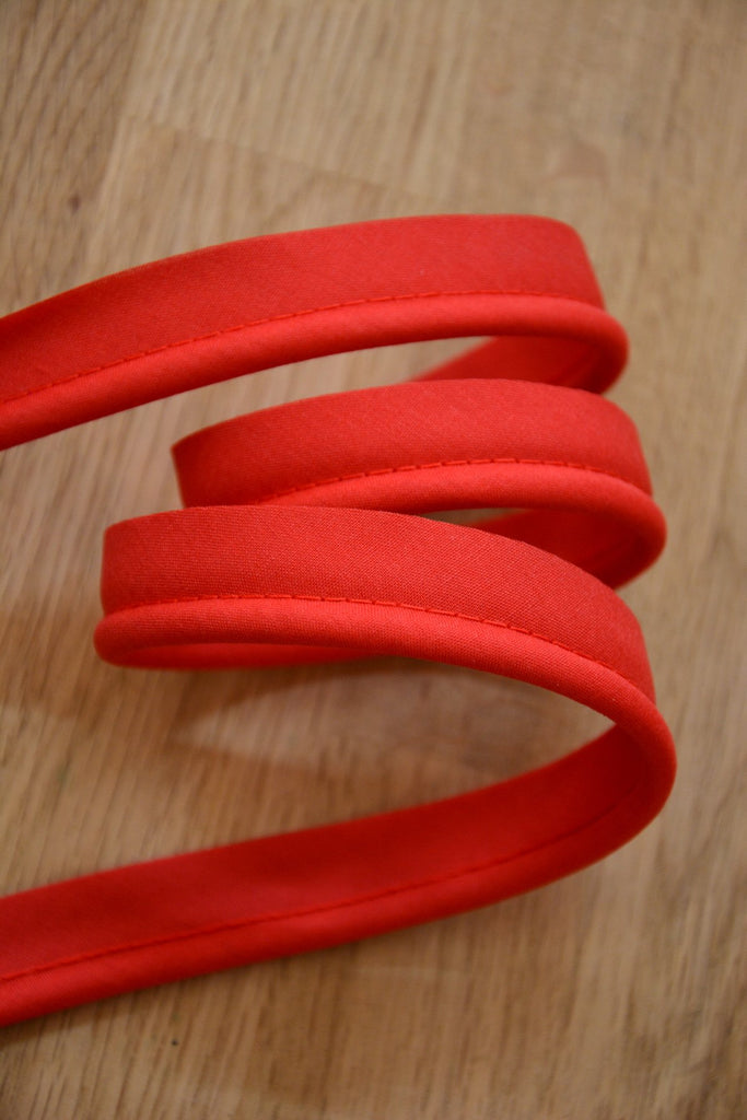 Stephanoise Ribbon and Trims Piping Cord - Red - 20mm