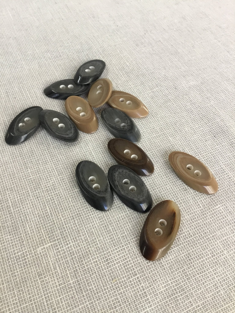Stone Effect - Polyester Button - The Eternal Maker - UK Fabric Shop