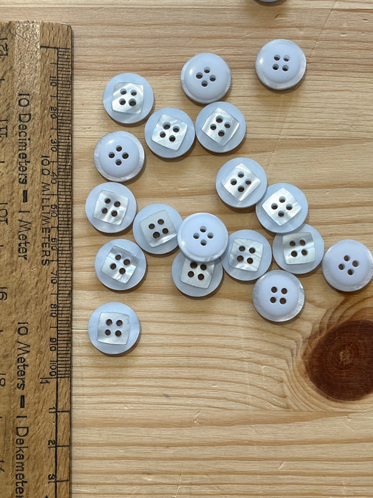 Stormy Facets Button - 16mm - The Eternal Maker - UK Fabric Shop