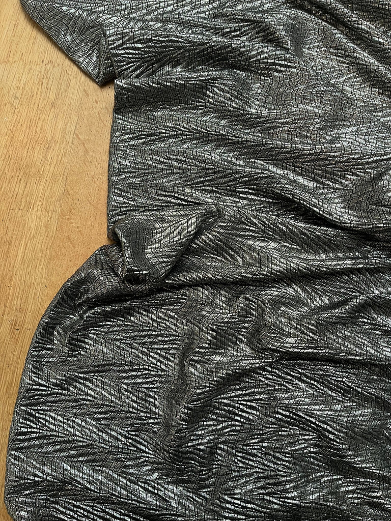 Stretch Lame Ripple - Antique Gold - The Eternal Maker - UK Fabric Shop