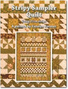 Stripy Sampler Quilt - Carolyn Forster - The Eternal Maker - UK Fabric Shop
