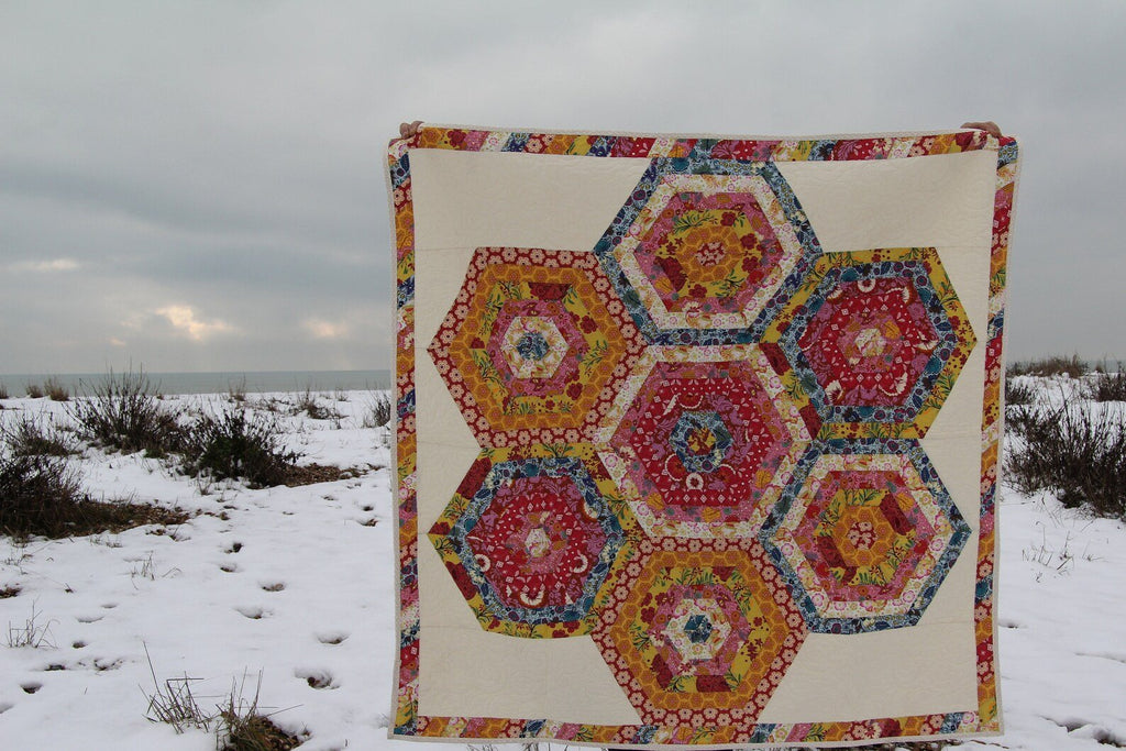 Sunset Quilt Pattern by Mel Lewis - The Eternal Maker - UK Fabric Shop