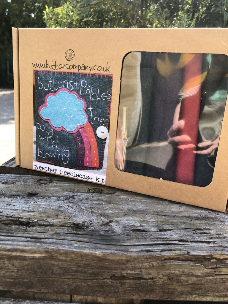 Take The Weather Needlecase - Pattern or Kit - The Eternal Maker - UK Fabric Shop