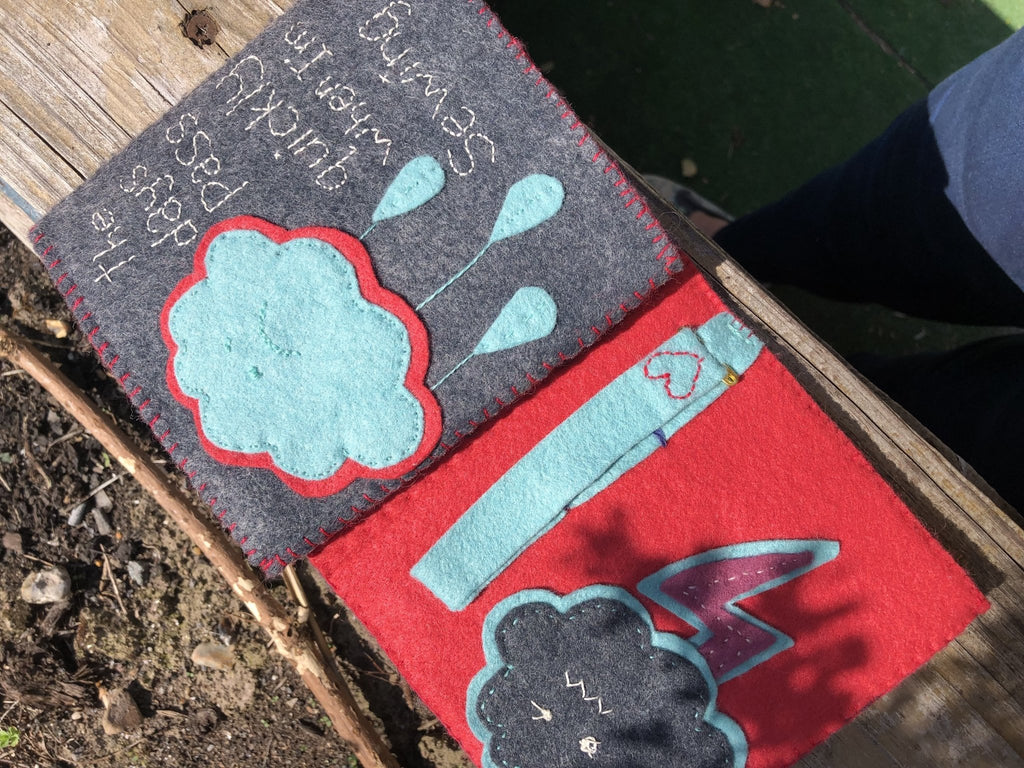 Take The Weather Needlecase - Pattern or Kit - The Eternal Maker - UK Fabric Shop