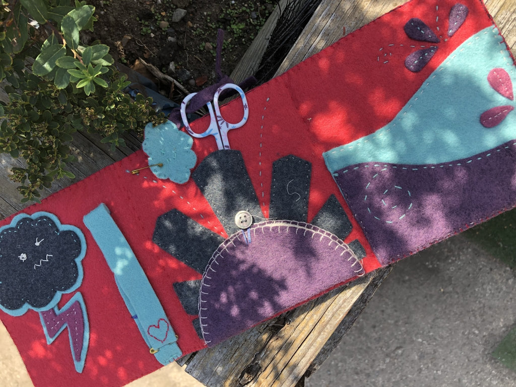 Take The Weather Needlecase - Pattern or Kit - The Eternal Maker - UK Fabric Shop