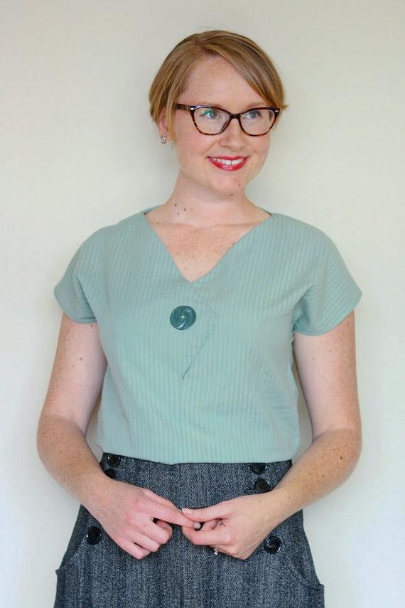 The Afternoon Blouse and Shift Dress - Jennifer Lauren Handmade - Digital PDF Download Pattern - The Eternal Maker - UK Fabric Shop