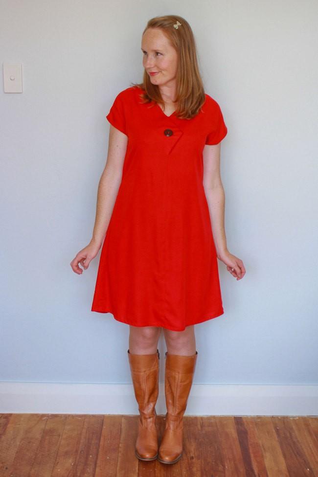 The Afternoon Blouse and Shift Dress - Jennifer Lauren Handmade - Digital PDF Download Pattern - The Eternal Maker - UK Fabric Shop