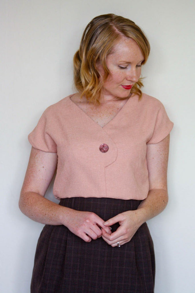 The Afternoon Blouse and Shift Dress - Jennifer Lauren Handmade - Digital PDF Download Pattern - The Eternal Maker - UK Fabric Shop