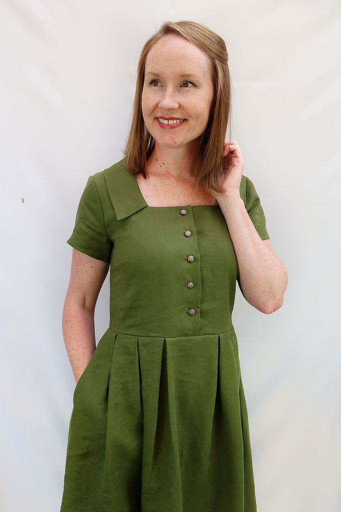 The Asteria Dress - Jennifer Lauren Handmade - Digital PDF Download Pattern - The Eternal Maker - UK Fabric Shop