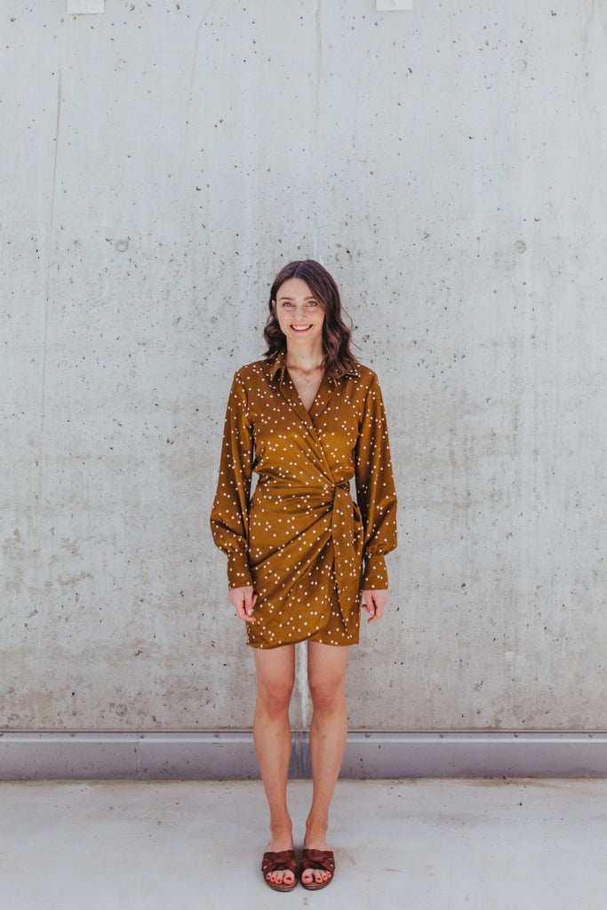 The Atlas Wrap Dress - Masin Sewing Patterns - Digital - The Eternal Maker - UK Fabric Shop