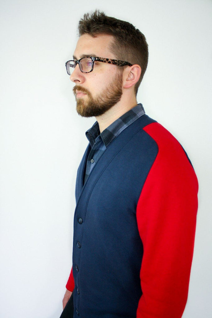 The Auden Cardigan - Jennifer Lauren Handmade - Digital PDF Download Pattern - The Eternal Maker - UK Fabric Shop