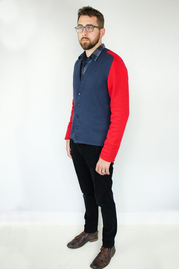 The Auden Cardigan - Jennifer Lauren Handmade - Digital PDF Download Pattern - The Eternal Maker - UK Fabric Shop