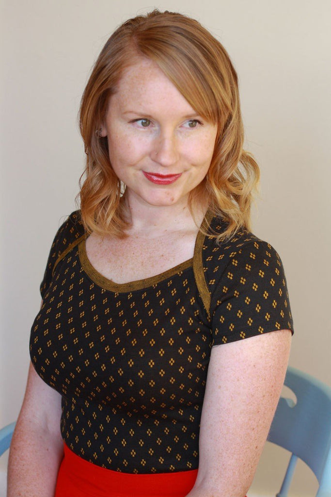 The Bronte Top - Jennifer Lauren Handmade - Digital PDF Download Pattern - The Eternal Maker - UK Fabric Shop