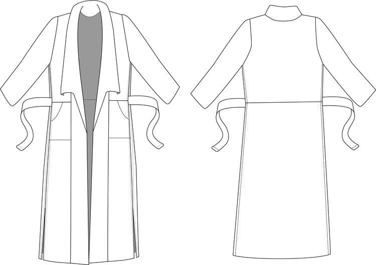 The Cambria Duster - Friday Pattern Company - The Eternal Maker - UK Fabric Shop