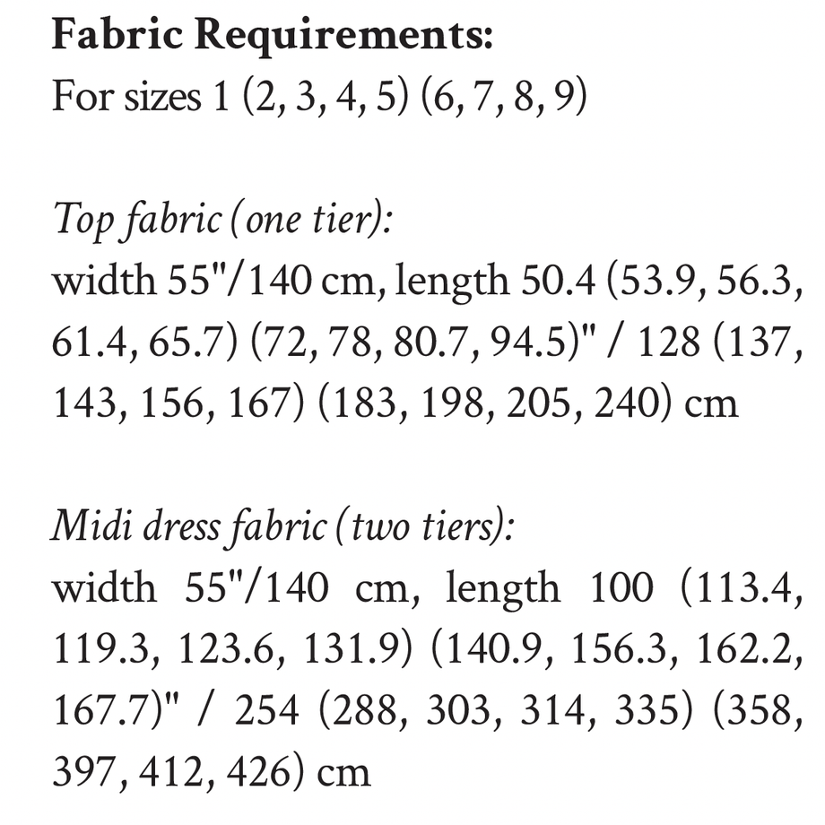 The Cloud Dress - Masin Sewing Patterns