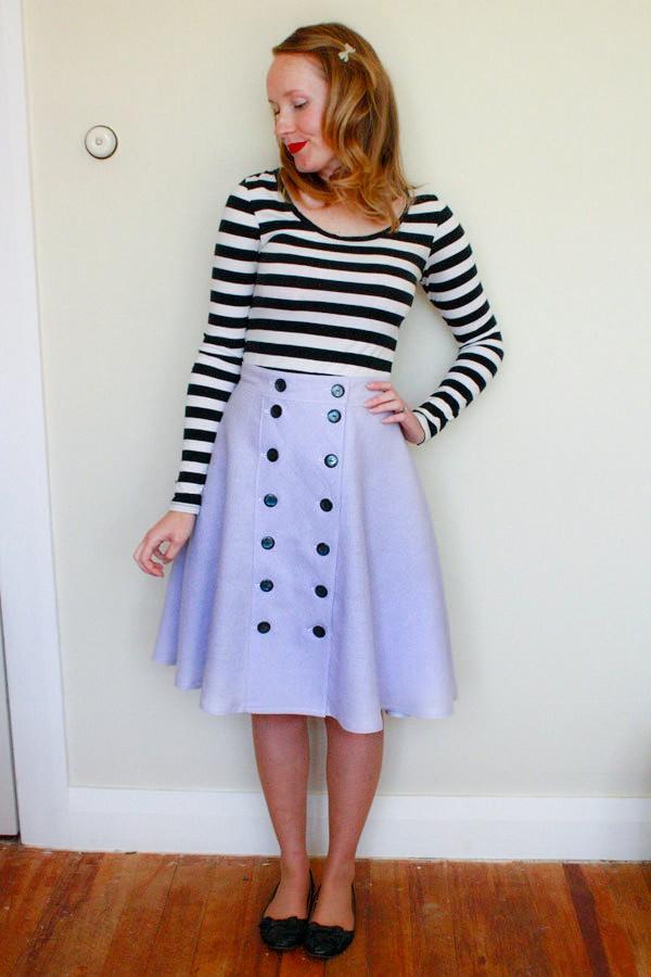 The Cressida Skirt - Jennifer Lauren Handmade - Digital PDF Download Pattern - The Eternal Maker - UK Fabric Shop