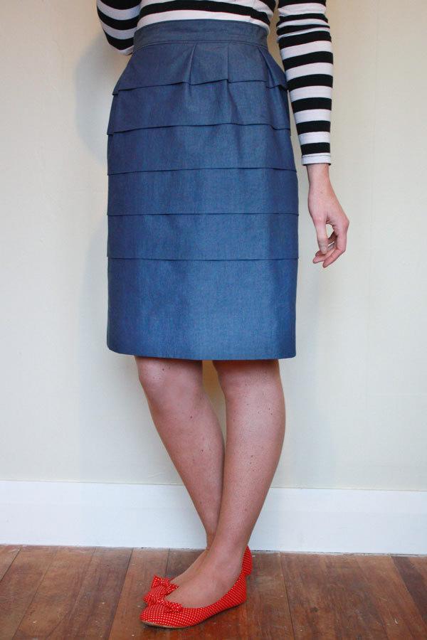 The Dalloway Dress and Skirt - Jennifer Lauren Handmade - Digital PDF Download Pattern - The Eternal Maker - UK Fabric Shop