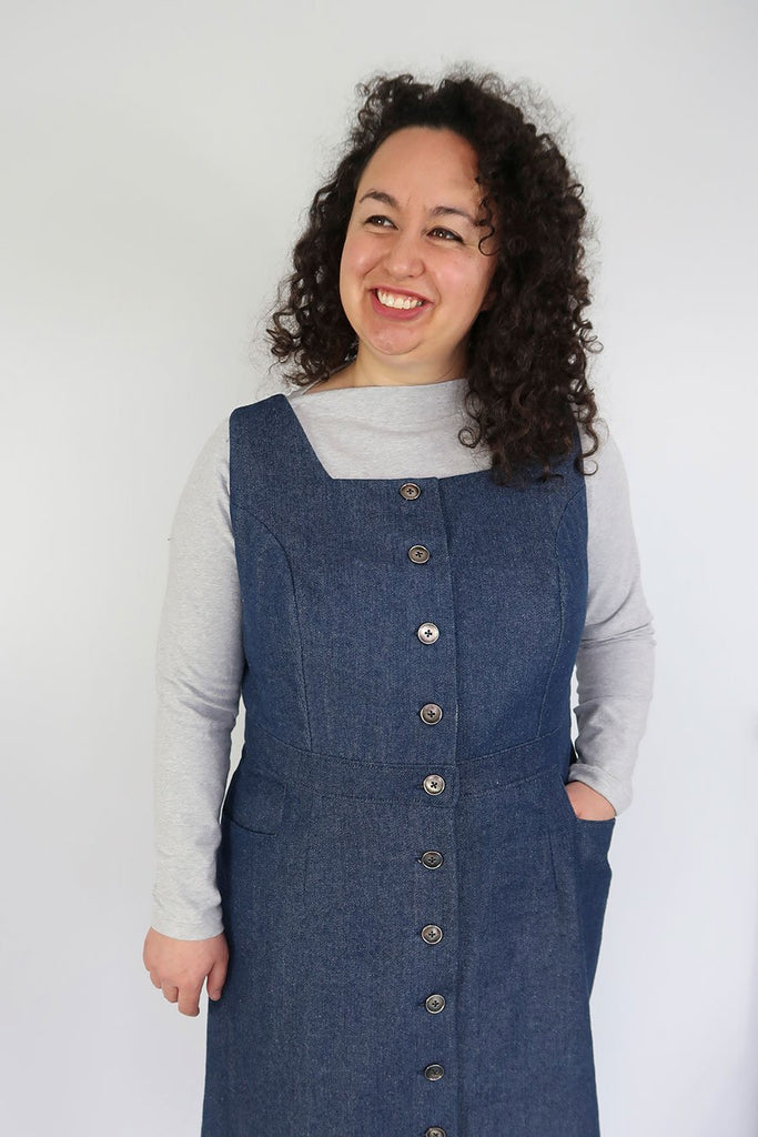 The Dulcie Pinafore - Jennifer Lauren Handmade - Digital PDF Download Pattern - The Eternal Maker - UK Fabric Shop