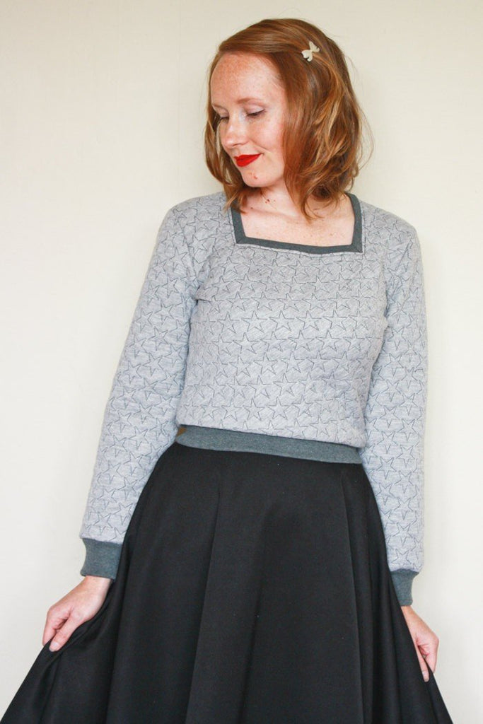 The Enid Sweater - Jennifer Lauren Handmade - Digital PDF Download Pattern - The Eternal Maker - UK Fabric Shop