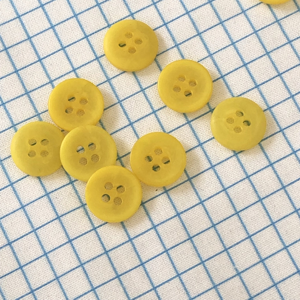The Eternal Maker Buttons Yellow Button - 13mm