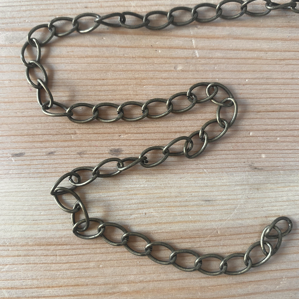 The Eternal Maker Craft Supplies Antique Brass Chain - sold by the metre
