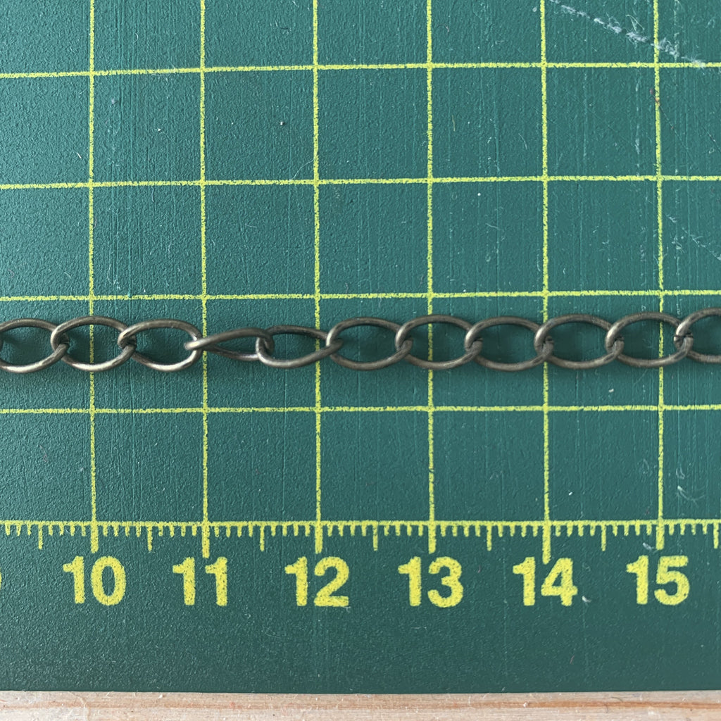 The Eternal Maker Craft Supplies Antique Brass Chain - sold by the metre