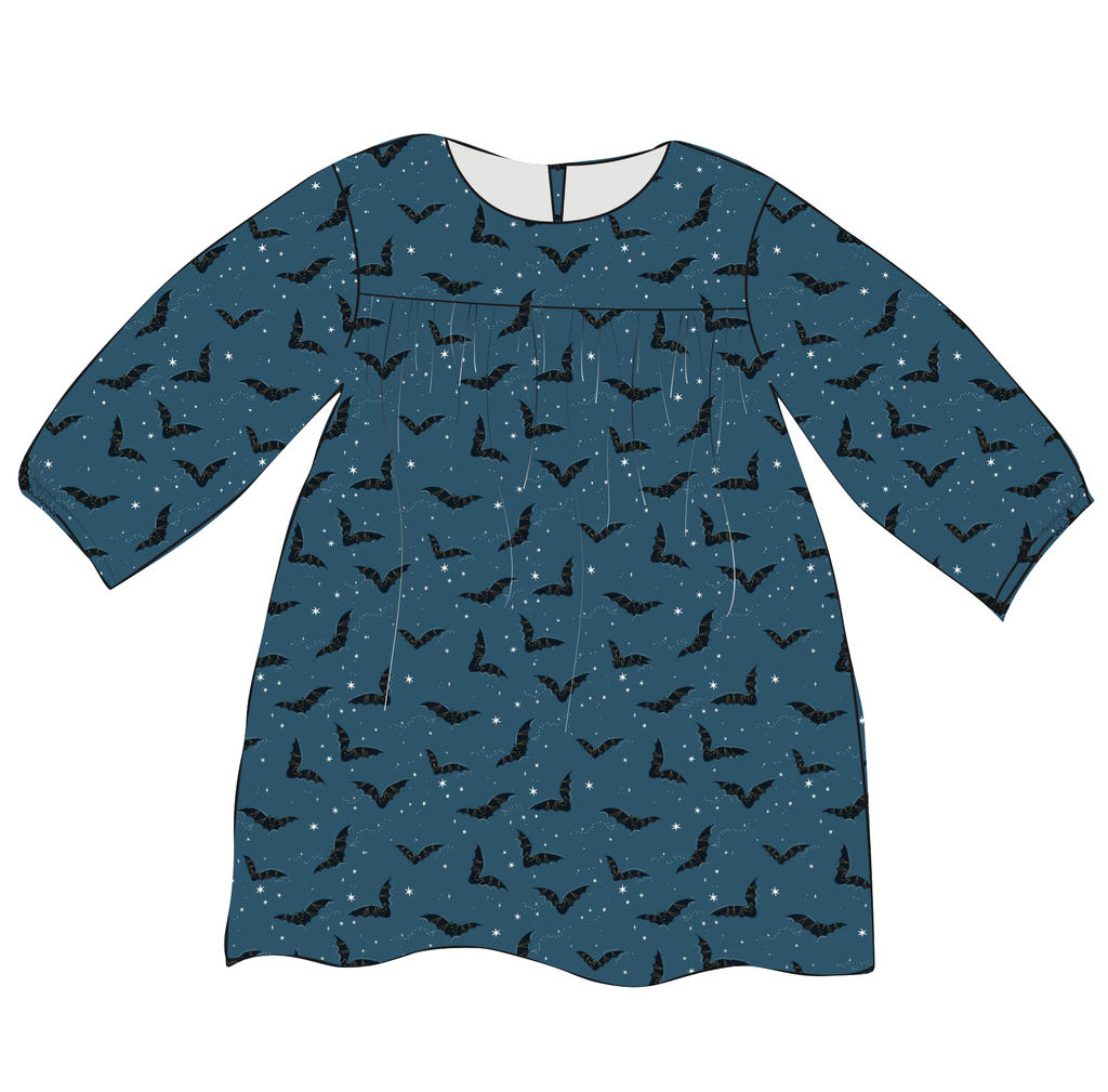 The Eternal Maker Kits Zara Dress Kit - Midnight Bats