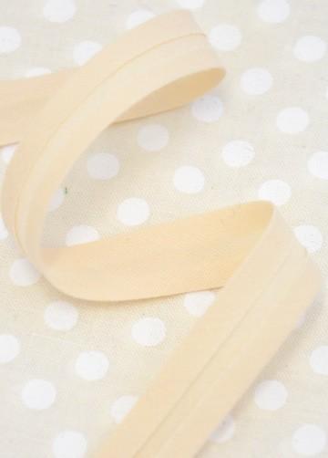 The Eternal Maker Ribbon and Trims Bias Binding Solid Fawn - 13mm