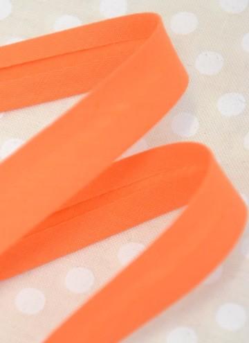 The Eternal Maker Ribbon and Trims Bias Binding Solid Orange - 13mm