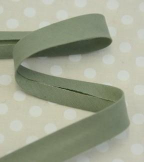 The Eternal Maker Ribbon and Trims Bias Binding Solid Sage 508 - 13mm