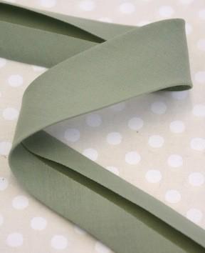 The Eternal Maker Ribbon and Trims Bias Binding Solid Sage 508  - 25mm