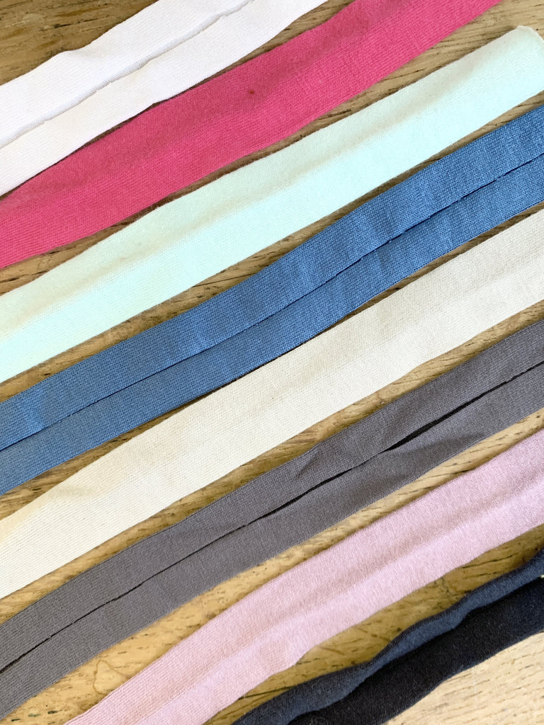 The Eternal Maker Ribbon and Trims Remnant Mix Pack - 5 Metres - Jersey Binding